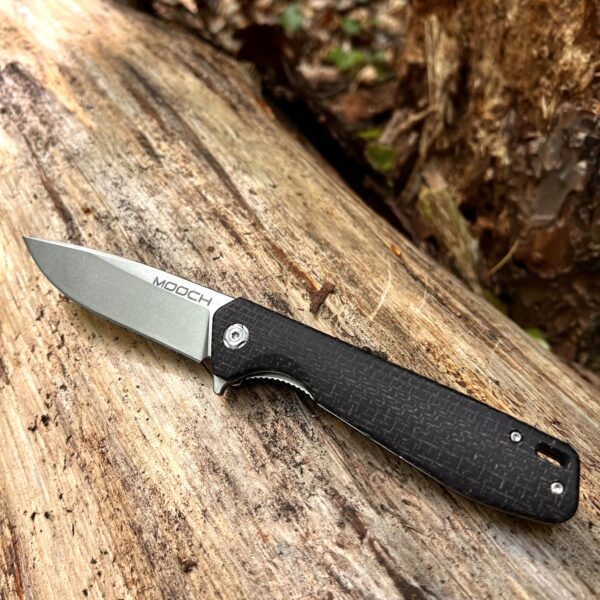 MOOCH Burlap Micarta Folding Knife - Image 2