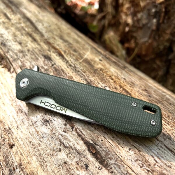 MOOCH Green Micarta Folding Knife - Image 3